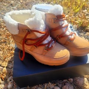 Sorel evie cozy wedge boots